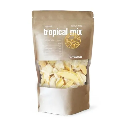 GymBeam Tropical-Mix Gefriergetrocknet 100 g Mango