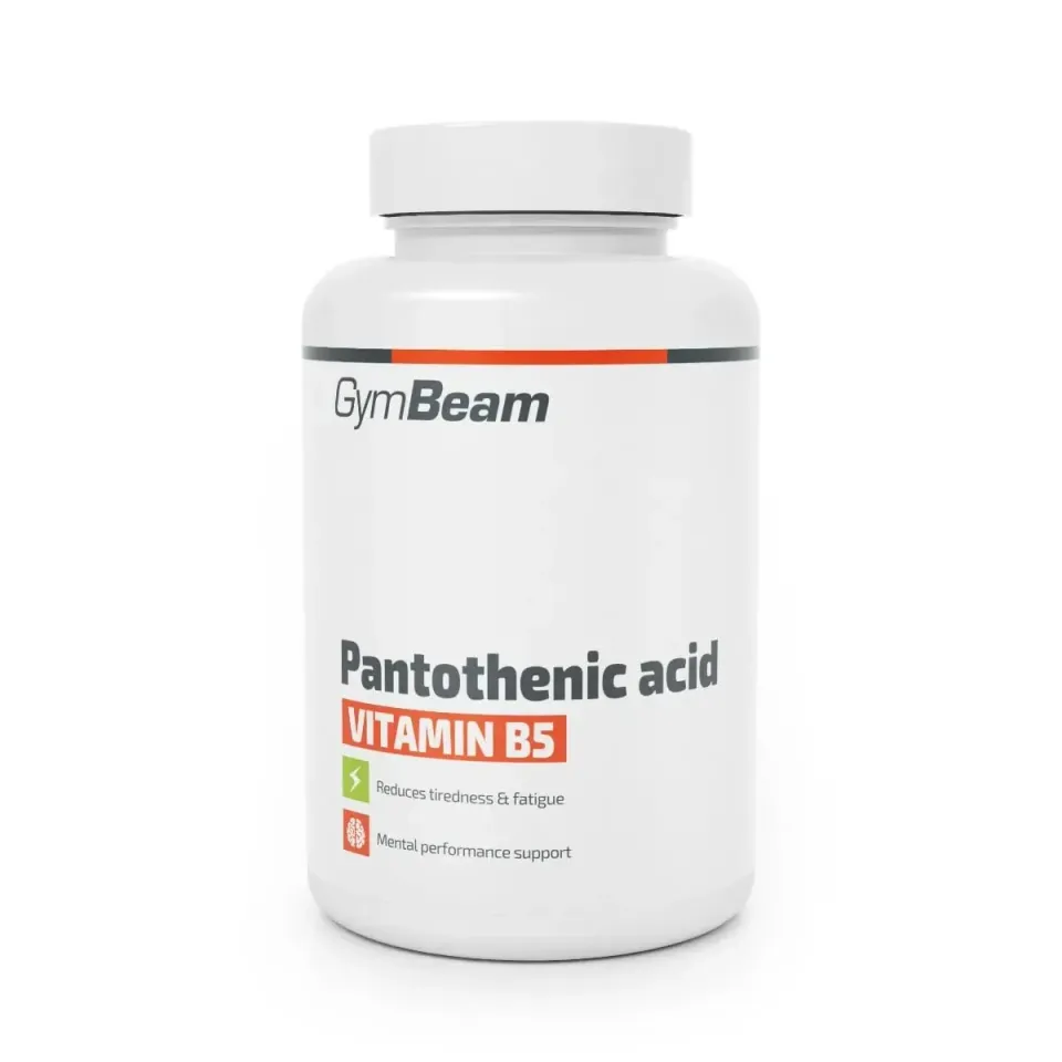 GymBeam Vitamin B5 Kapseln 60 Caps 200 mg Pantothensäure