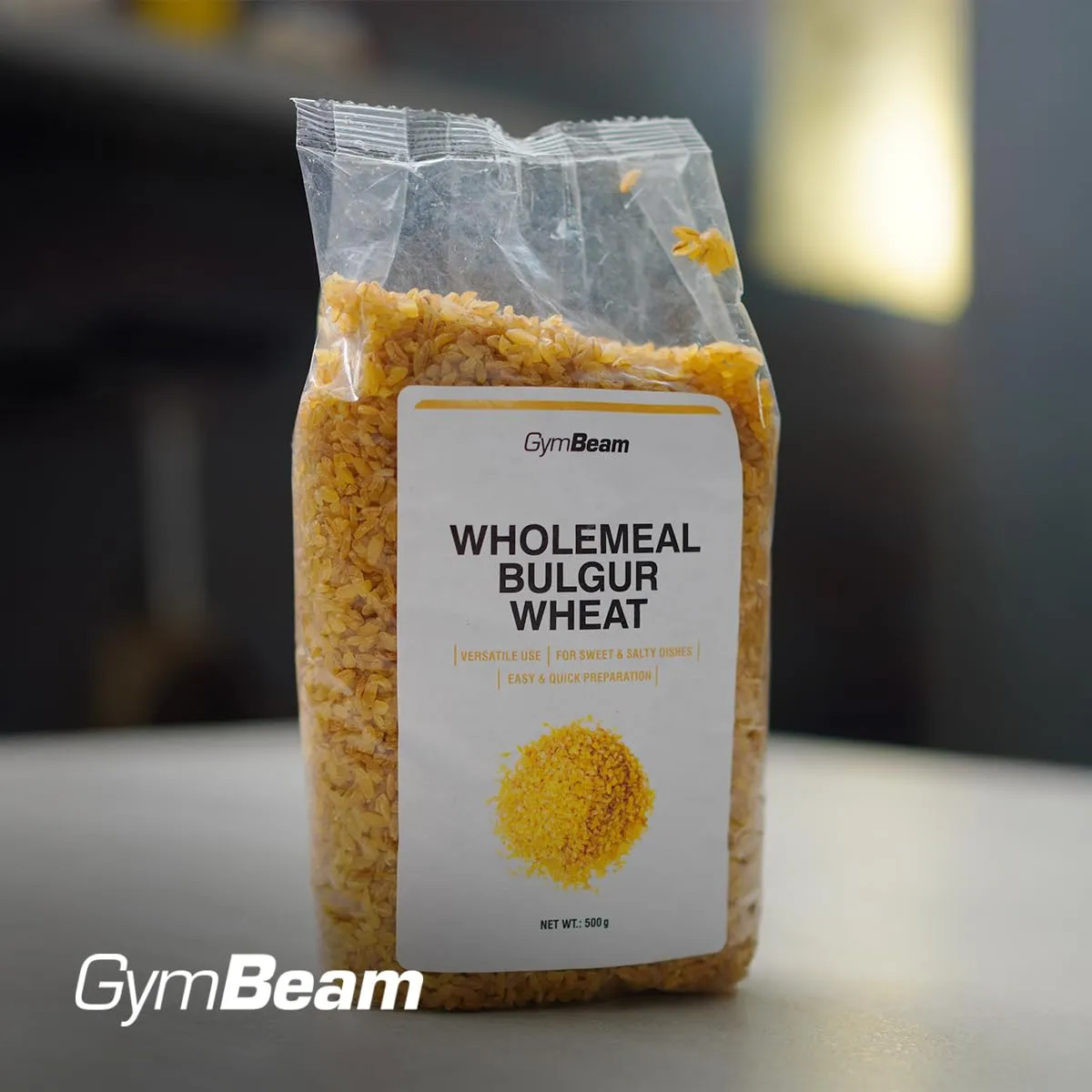 GymBeam Bulgur Vollkornweizen 6 x 500 g ballaststoffreich