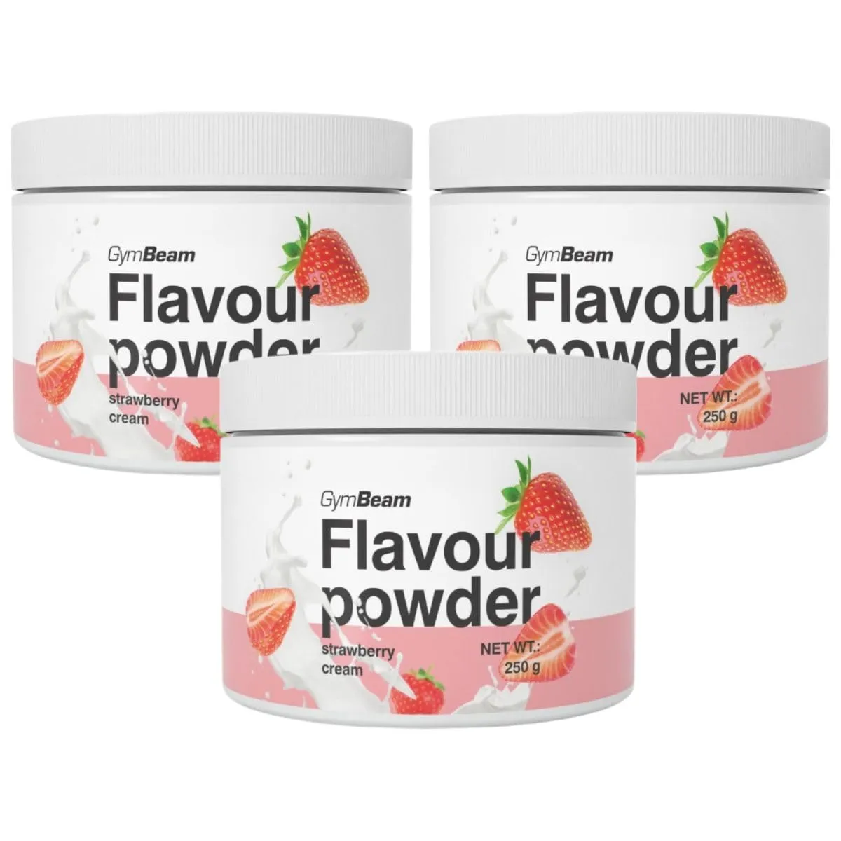 GymBeam Flavour Powder Geschmackspulver Banana Chocochips 250g kalorienarm