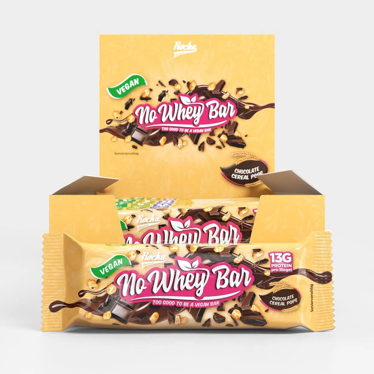 Rocka Nutrition Protein Bar vegan zuckerfrei Riegel