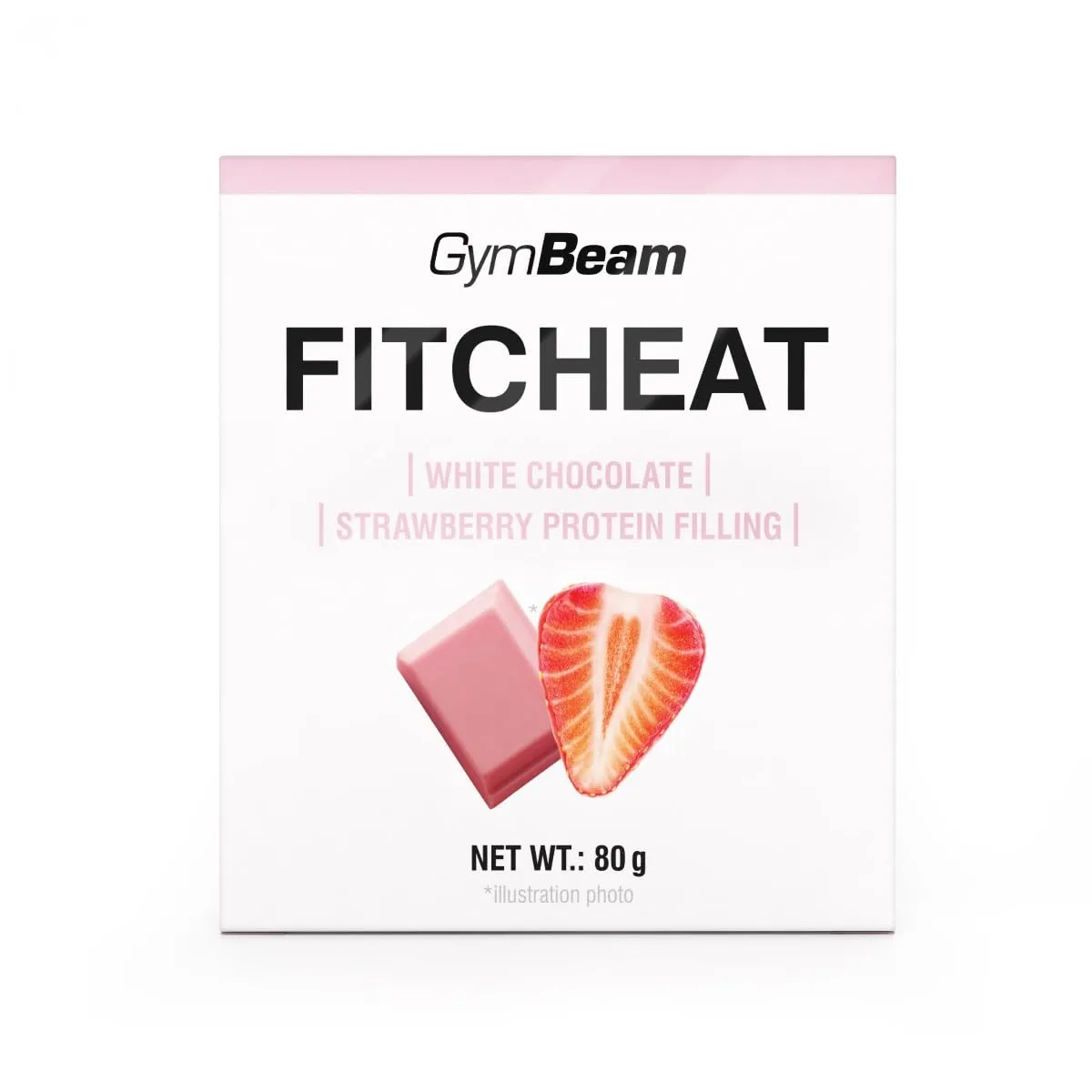 Fitcheat Protein Schokolade 80 g dunkle Schokolade Vanille
