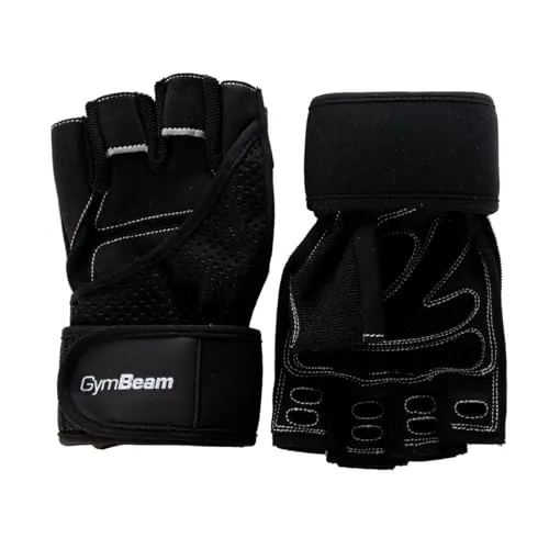 GymBeam Wrap Black Fitnesshandschuhe schwarz