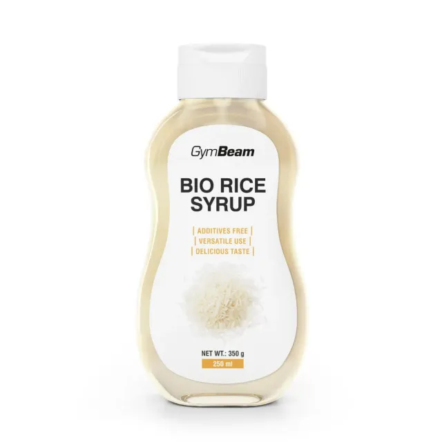 GymBeam Bio Reissirup 250 ml neutraler Zuckerersatz