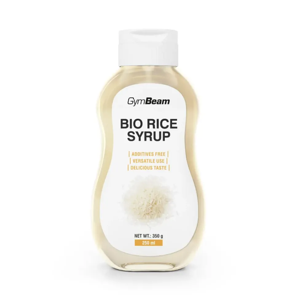 GymBeam Bio Reissirup 250 ml neutraler Zuckerersatz