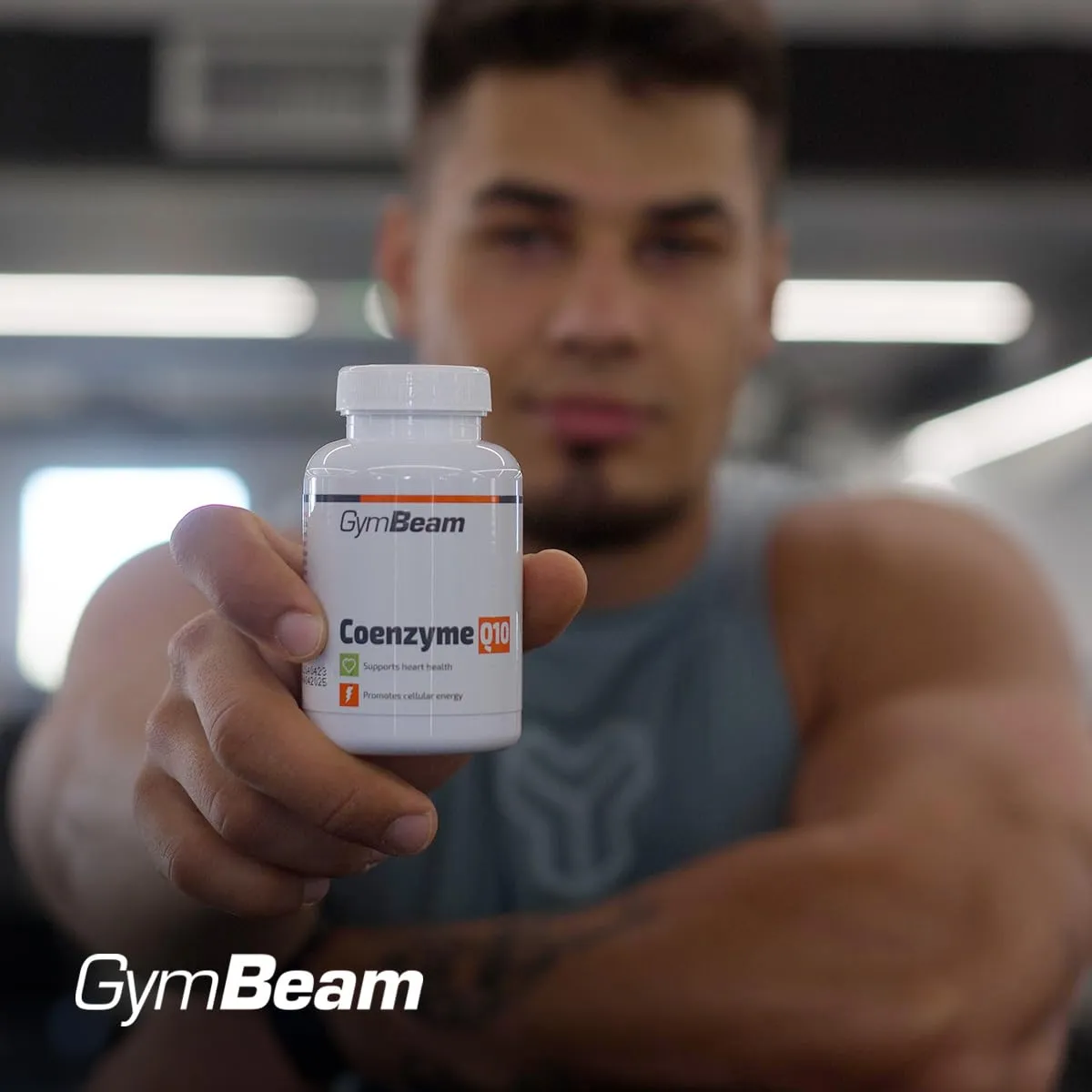 GymBeam Coenzym Q10 Kapseln 60 Stück 60mg mit Vitamin E