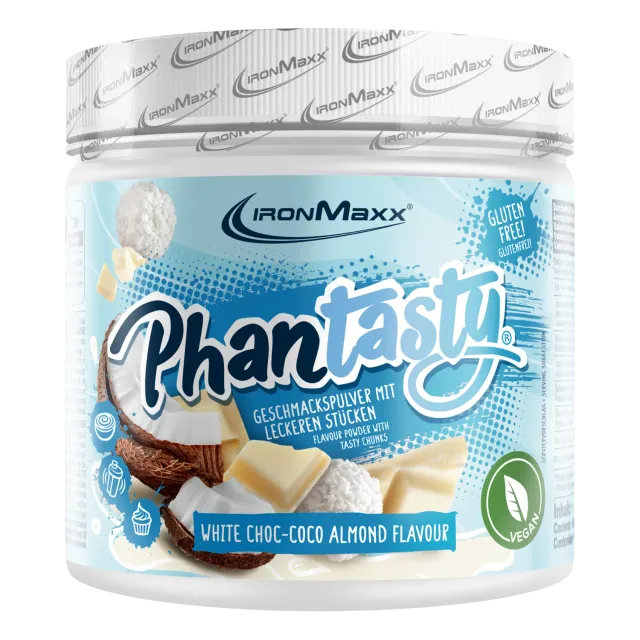 IronMaxx SqueeZero Phantasty Sauce White Choc 250g