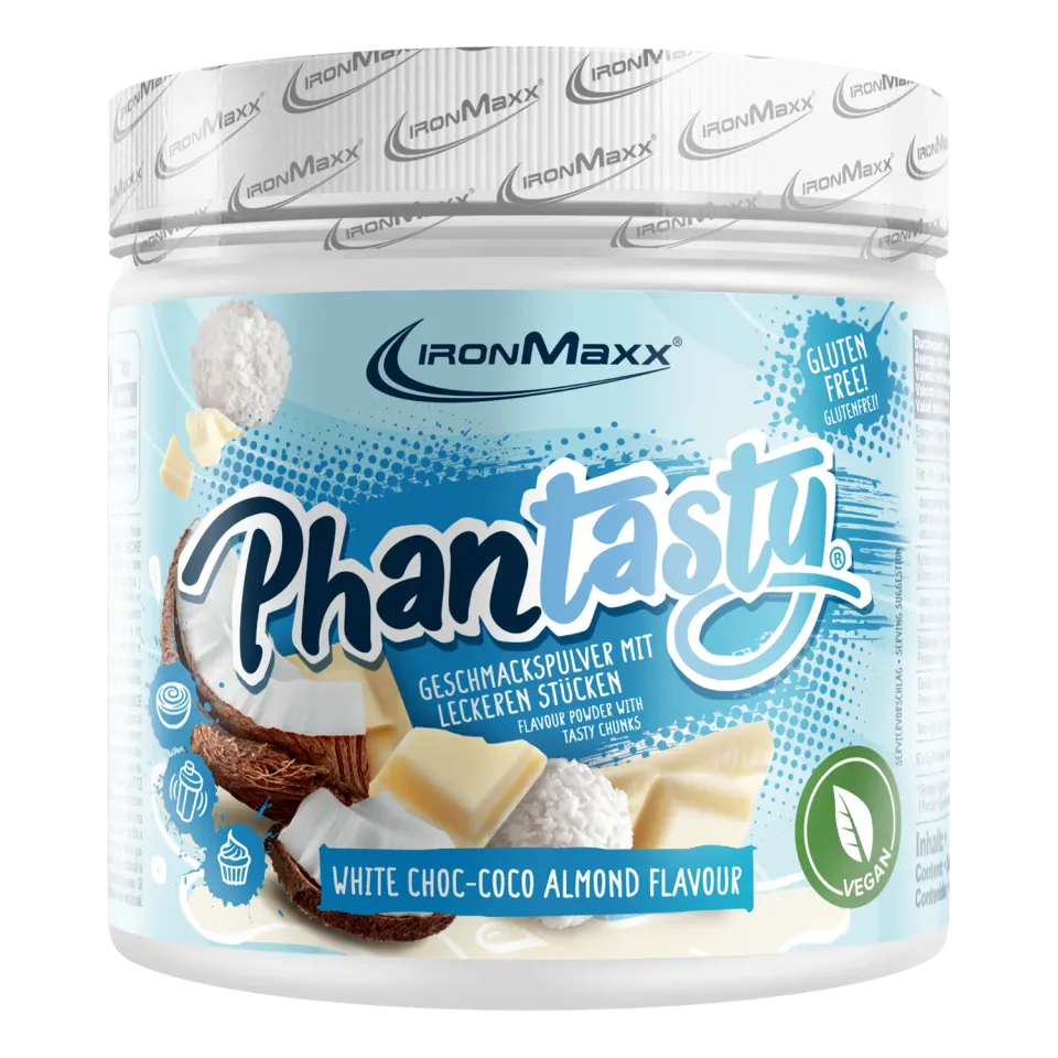 IronMaxx SqueeZero Phantasty Sauce White Choc 250g
