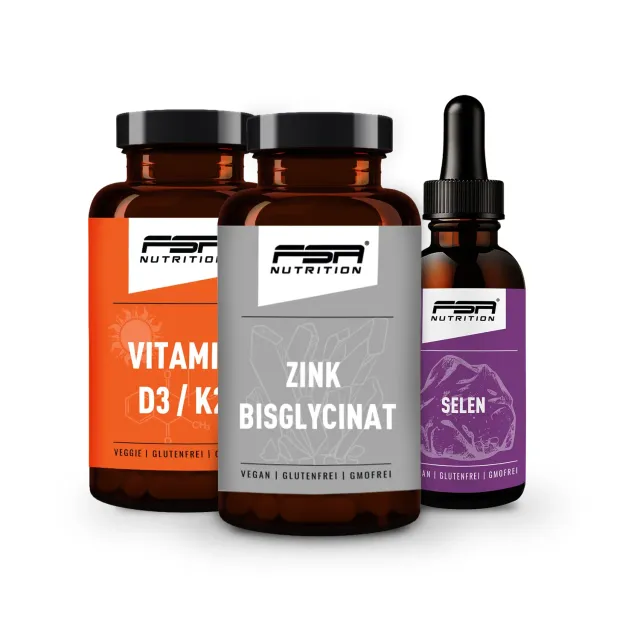 FSA Nutrition Immune Set D3K2 Zink Selen Tropfen