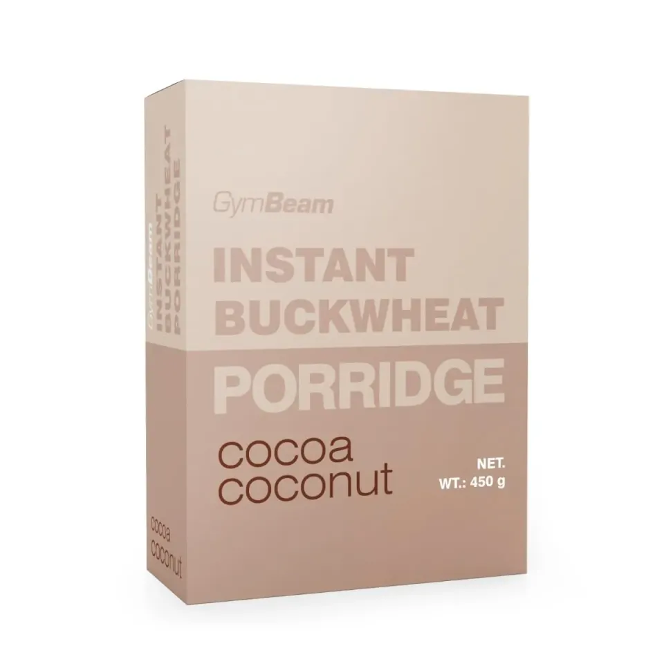 GymBeam Buchweizen Porridge Coconut-Cocoa 450 g zuckerfrei