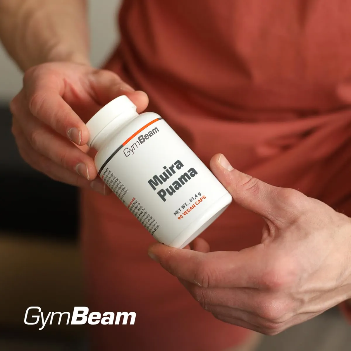 GymBeam Muira Puama Kapseln 90 Stk vegan