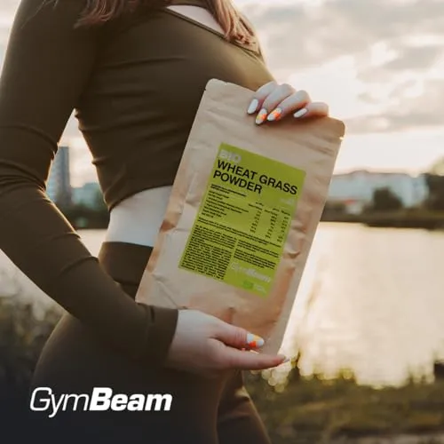 GymBeam BIO Weizengras Pulver 200g vegan