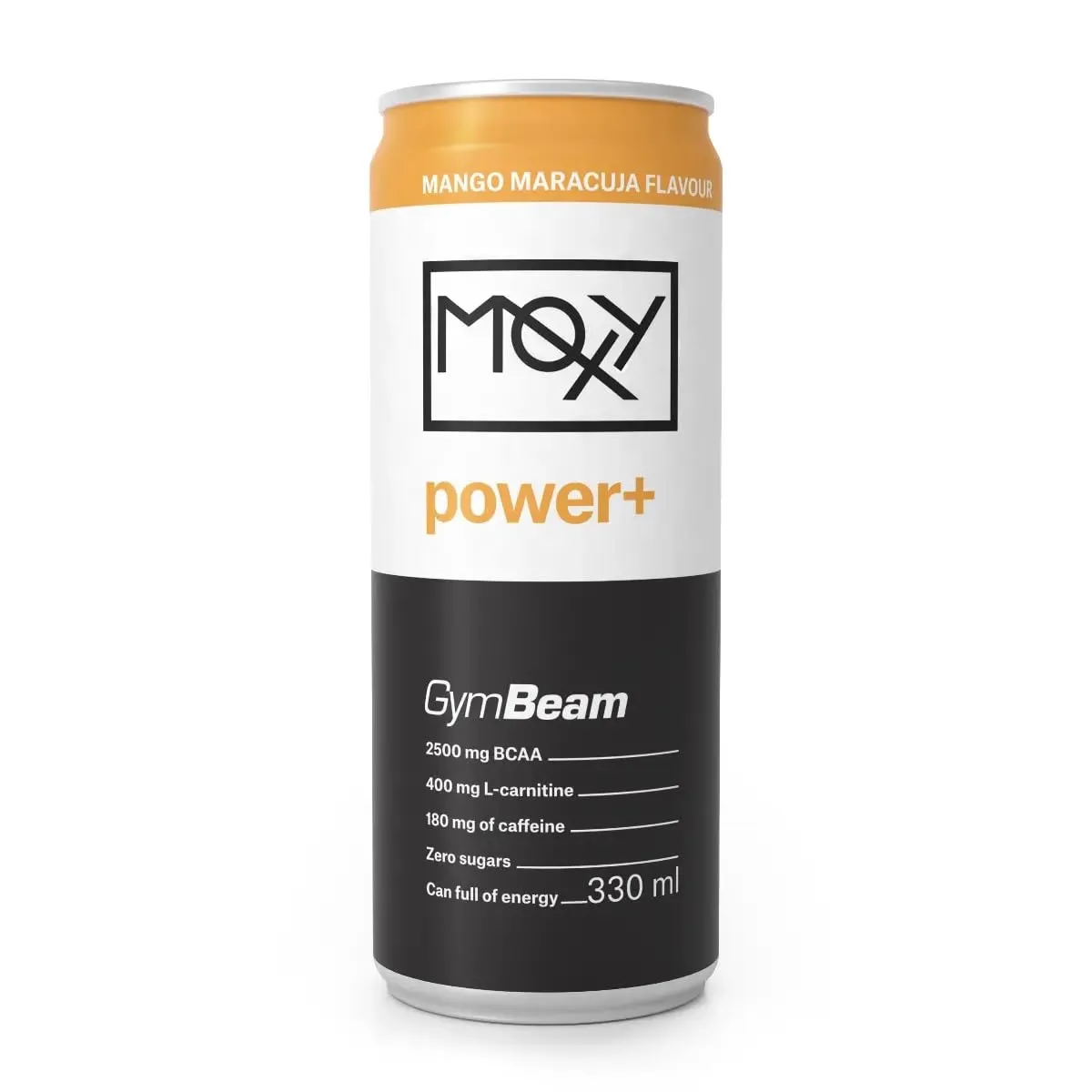 GymBeam MOXY Power+ Energy Drink 24x330 ml Wild Berries