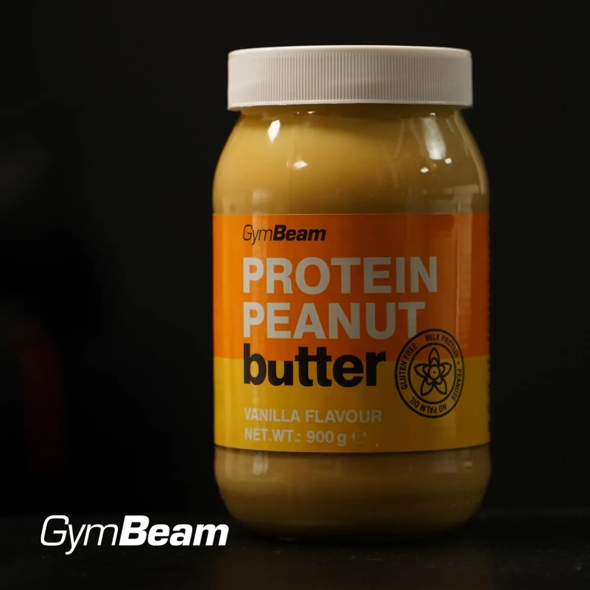 GymBeam Protein-Erdnussbutter 900 g Schokolade zuckerfrei