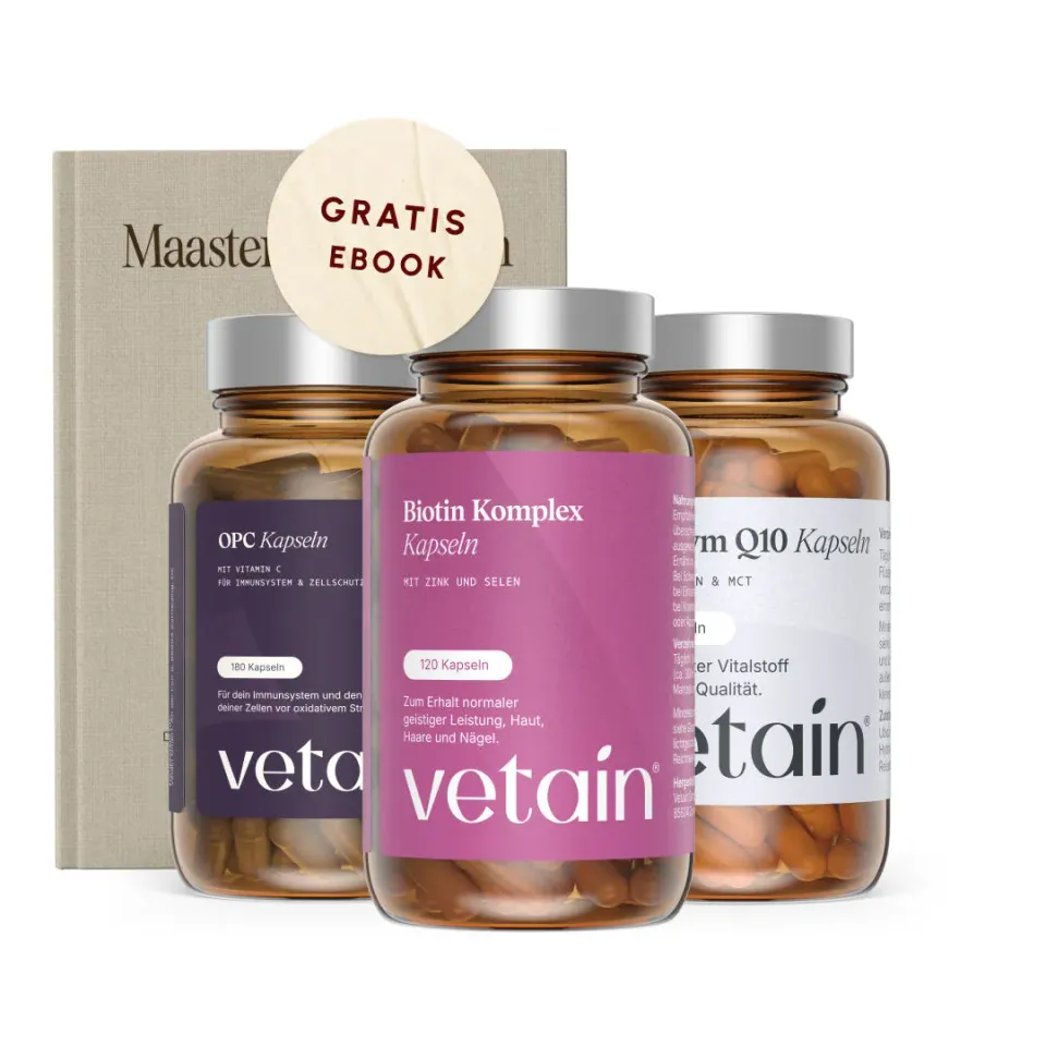 Vetain Inner Beauty Bundle Kapseln OPC Biotin Q10 Set