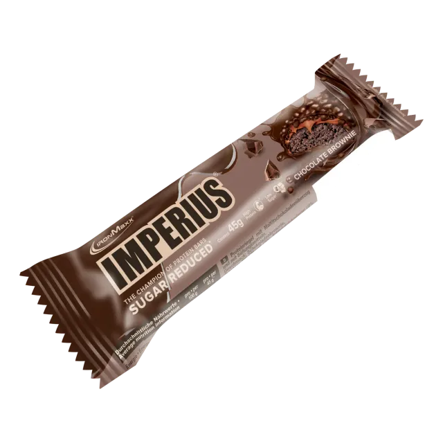 IronMaxx Imperius Chocolate Brownie Proteinriegel 45g 36% Eiweiß