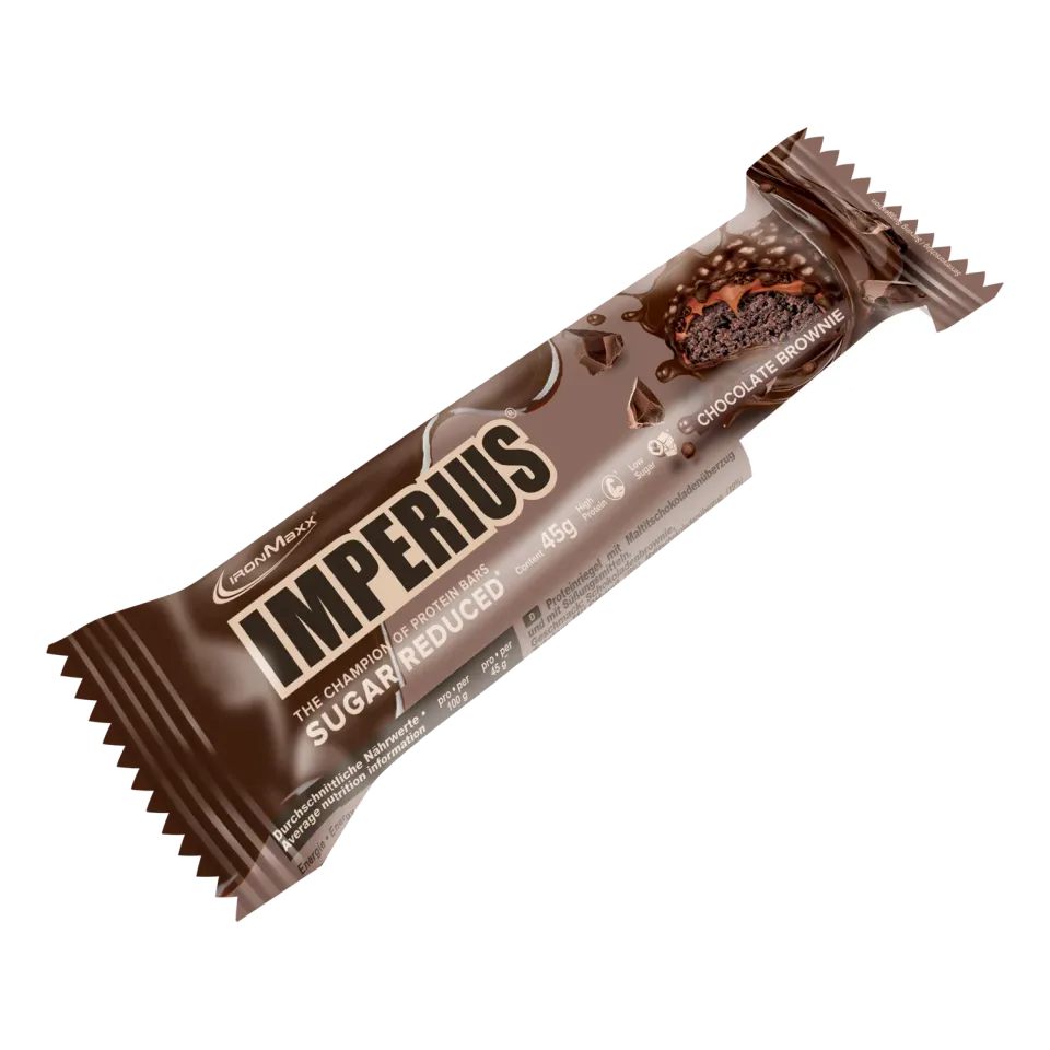 IronMaxx Imperius Chocolate Brownie Proteinriegel 45g 36% Eiweiß