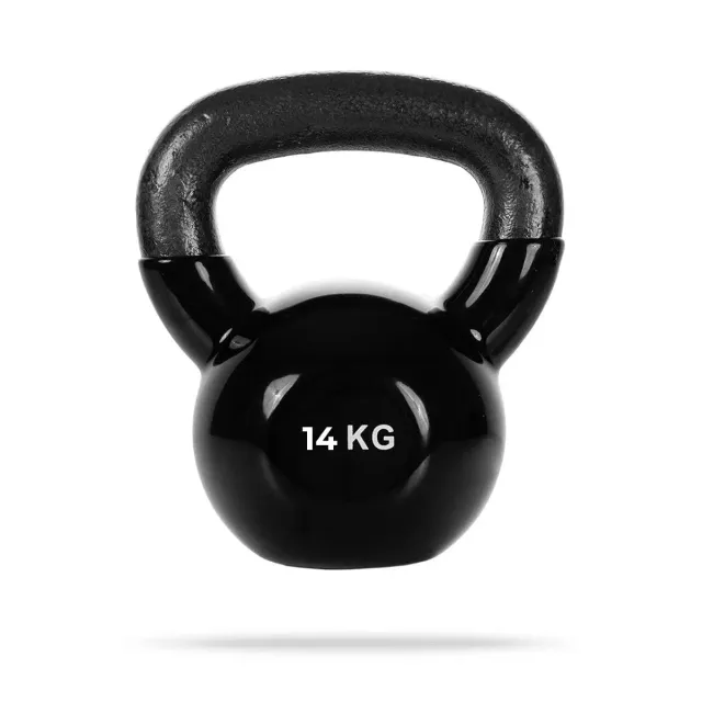 GymBeam Kugelhantel Kettlebell Eisen-Vinyl für Heimtraining