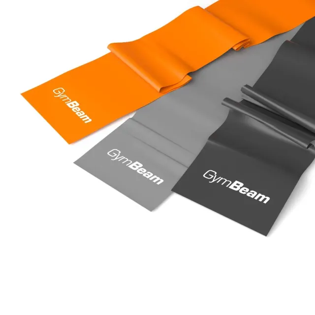 GymBeam Widerstandsband-Set Fitnessbänder 3er TPE elastisch