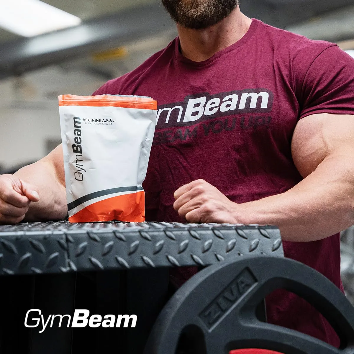 GymBeam Arginin A.K.G. Pulver neutral 500 g hochdosiert