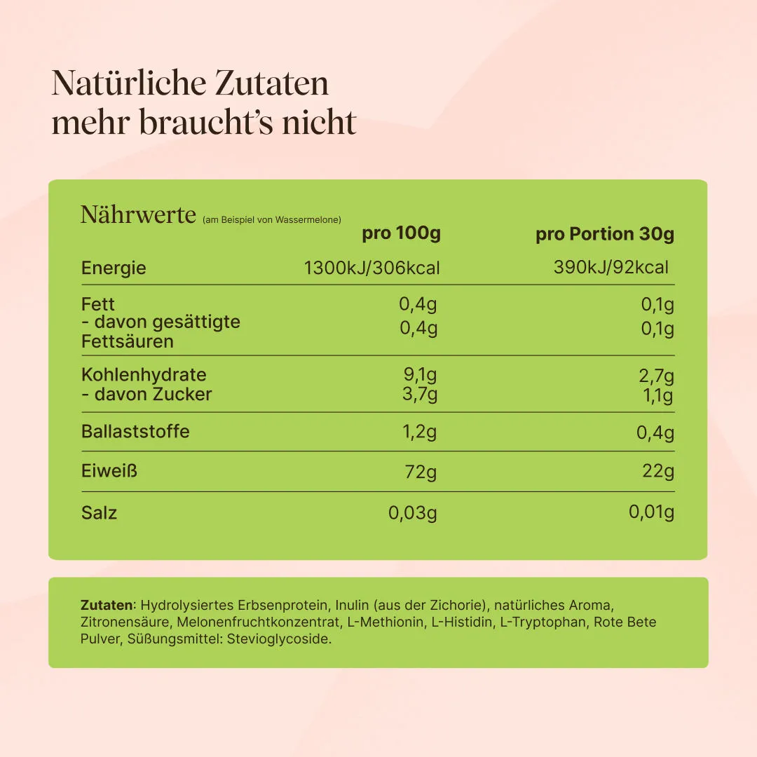 Vetain Clear Protein Probe 30g Sorte wählbar vegan