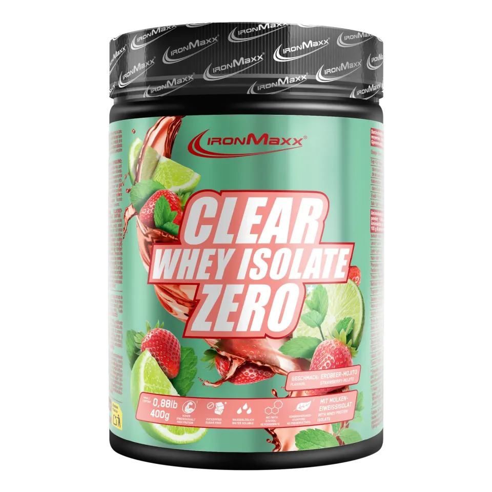 IronMaxx Clear Whey Isolate ZERO Proteinpulver 400g Mojito