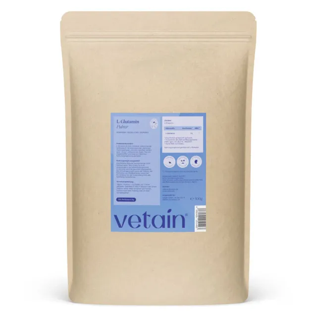 VETAIN L-Glutamin Pulver 500g rein