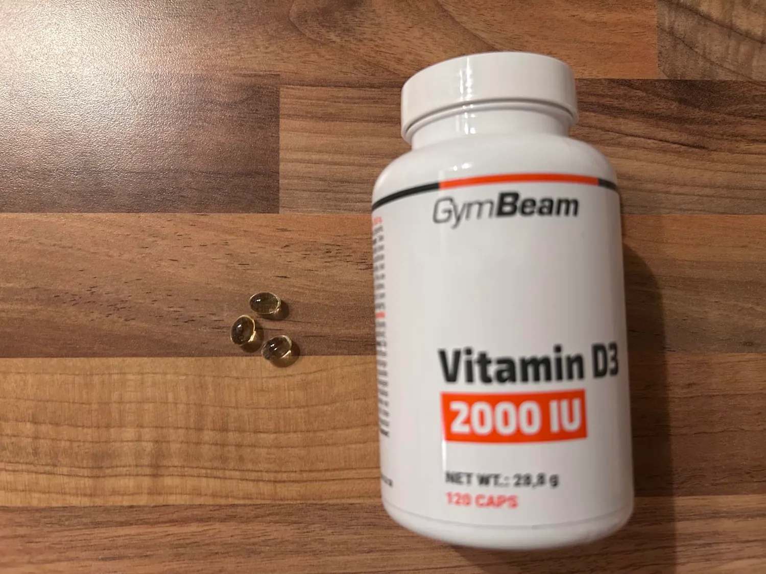 GymBeam Vitamin D3 2000 IU Kapseln 60 caps