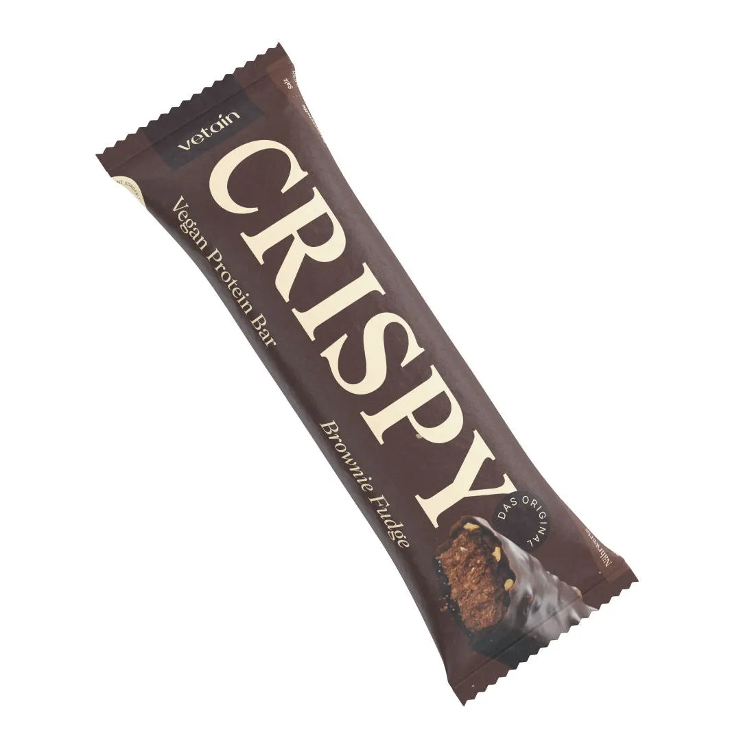 Vetain Crispy Protein Bar Riegel Brownie Probe vegan