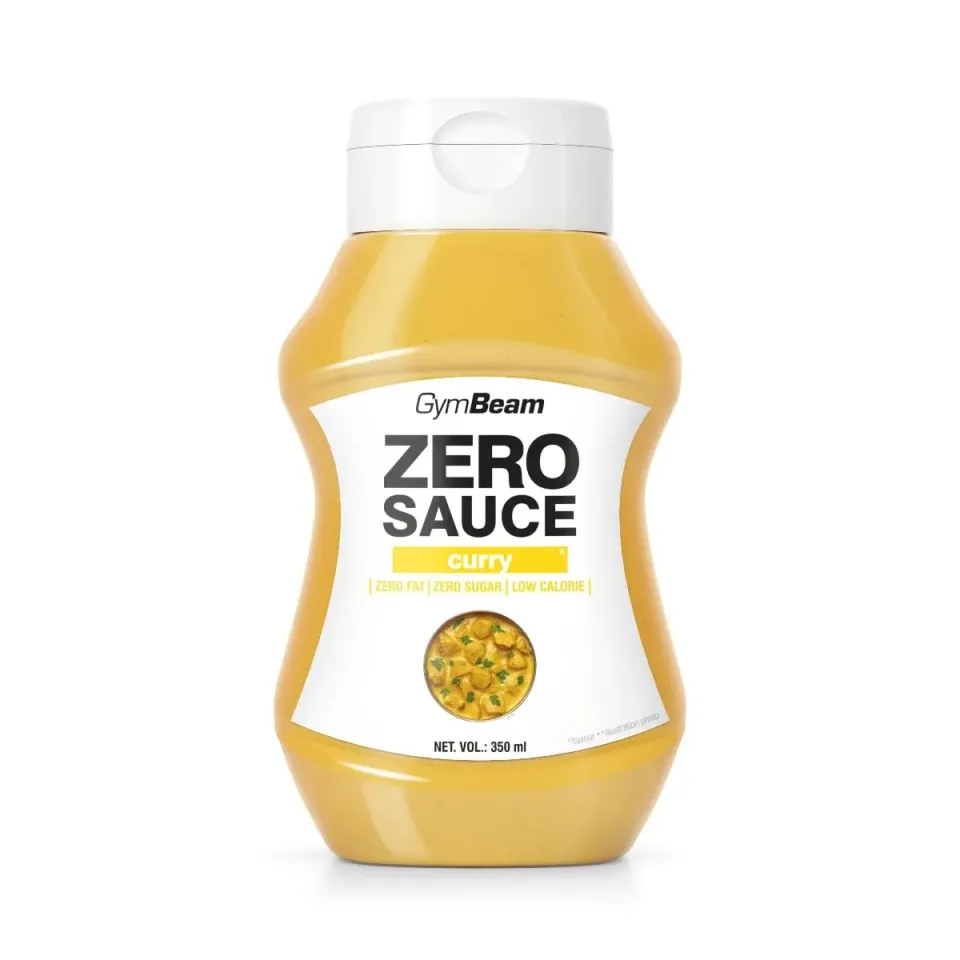 GymBeam ZERO Sauce Curry 350 ml zuckerfrei