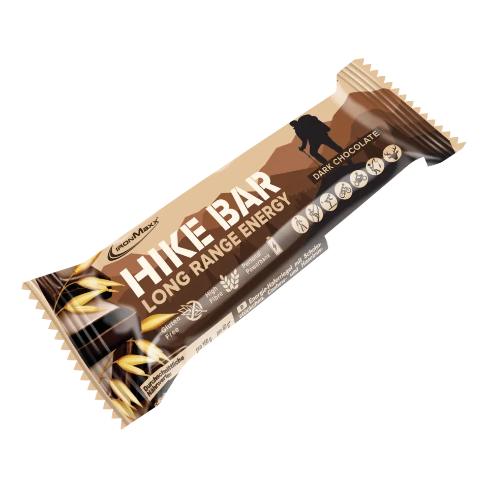 IronMaxx Hike Bar Riegel 60 g Dark Chocolate vegan