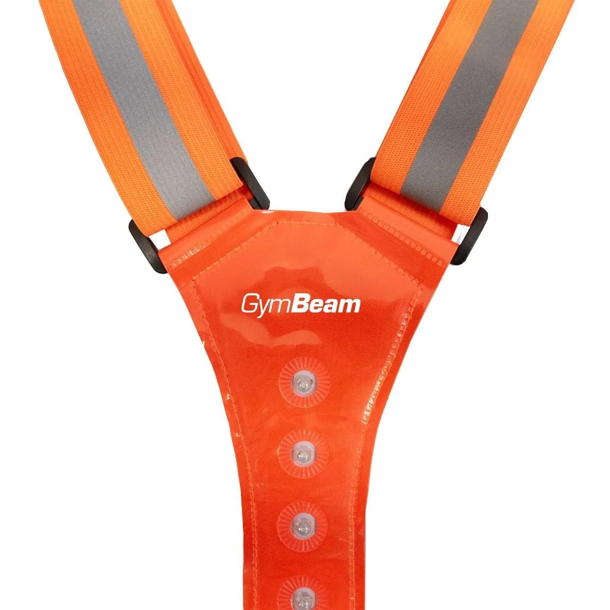 GymBeam Running Vest Laufweste reflektierend beleuchtet