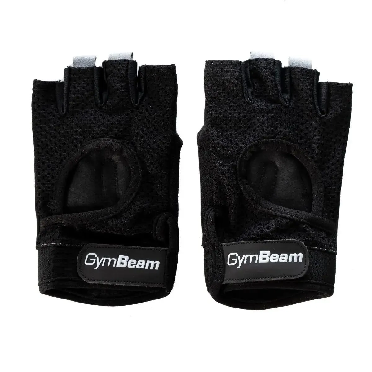 GymBeam Grip Black Fitnesshandschuhe Anti-Rutsch atmungsaktiv