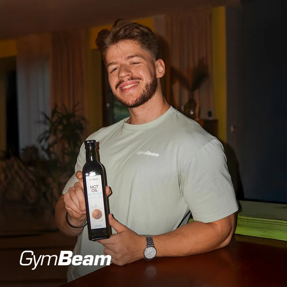 GymBeam MCT Öl 500 ml Kokos geschmacksneutral keto