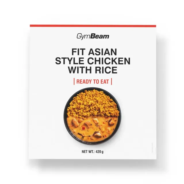 GymBeam Hähnchen Reis Fertiggericht 420 g asiatisch