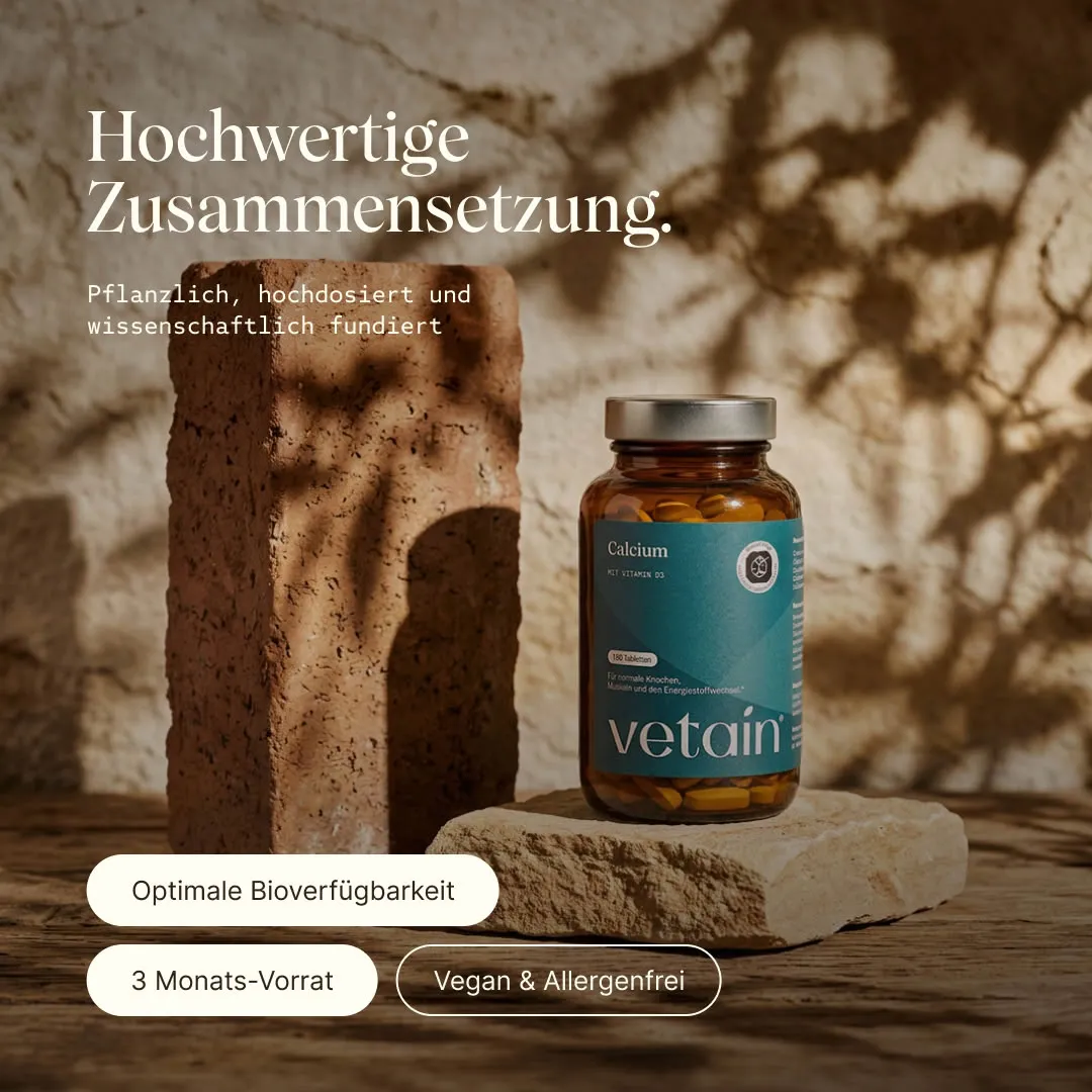 VETAIN Calcium Tabletten 180 Stück Knochen