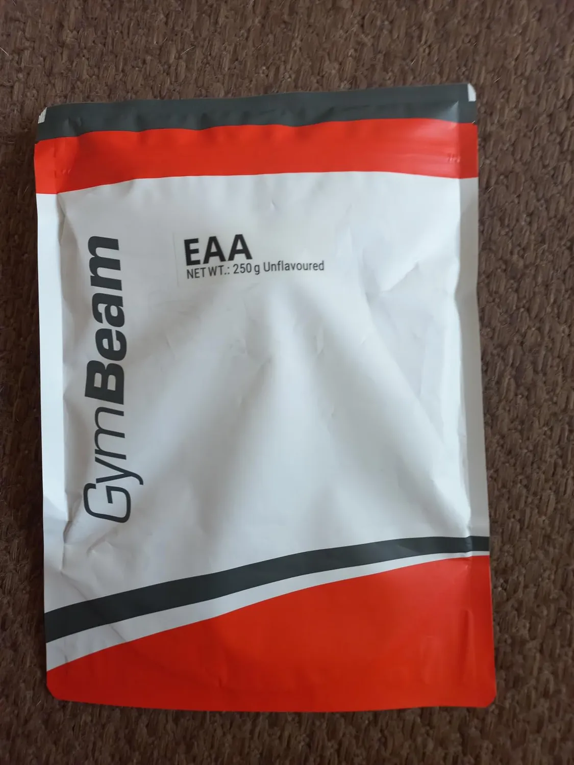 GymBeam EAA Pulver Aminosäuren 250 g neutral ohne Geschmack