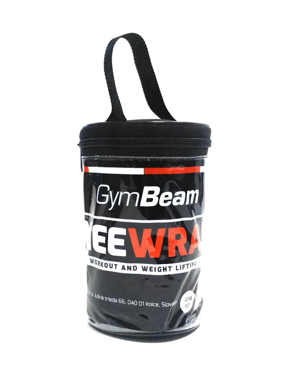 GymBeam Kniebandagen elastisch Klettverschluss 2 Stück