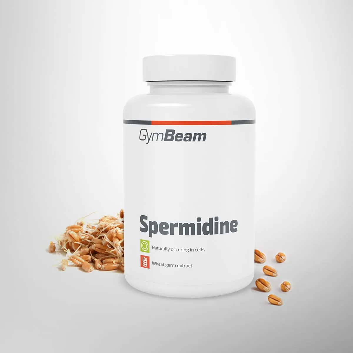 GymBeam Spermidin Kapseln 90 Weizenkeim Zellschutz