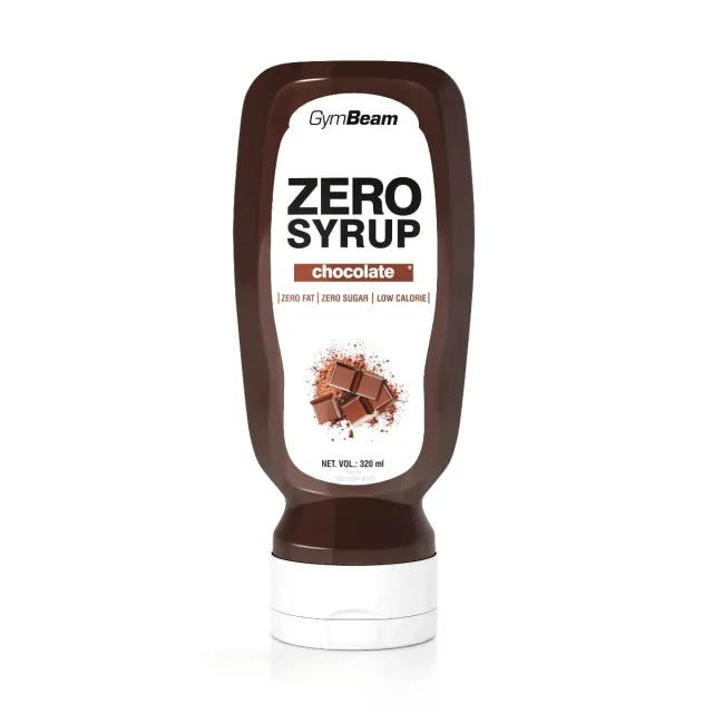 GymBeam Zero Syrup Schokolade 320ml zuckerfrei