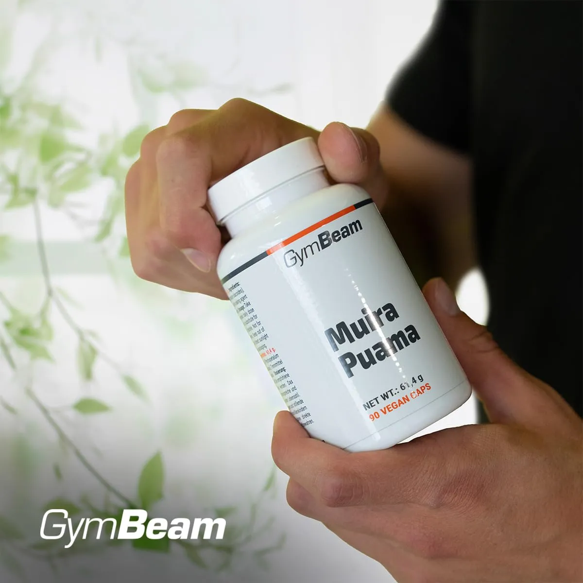 GymBeam Muira Puama Kapseln 90 Stk vegan