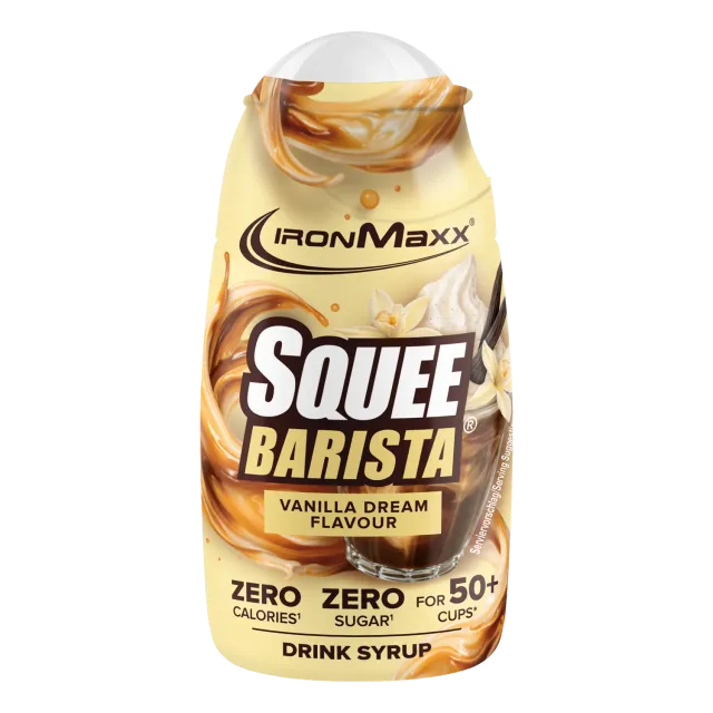 IronMaxx SqueeBarista Vanilla Dream Sirup 65ml zuckerfrei
