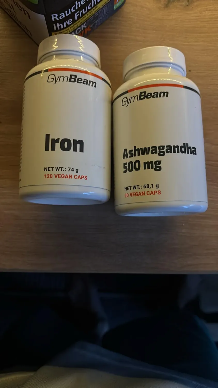 GymBeam Eisen Tabletten 120 Caps hochdosiert vegan