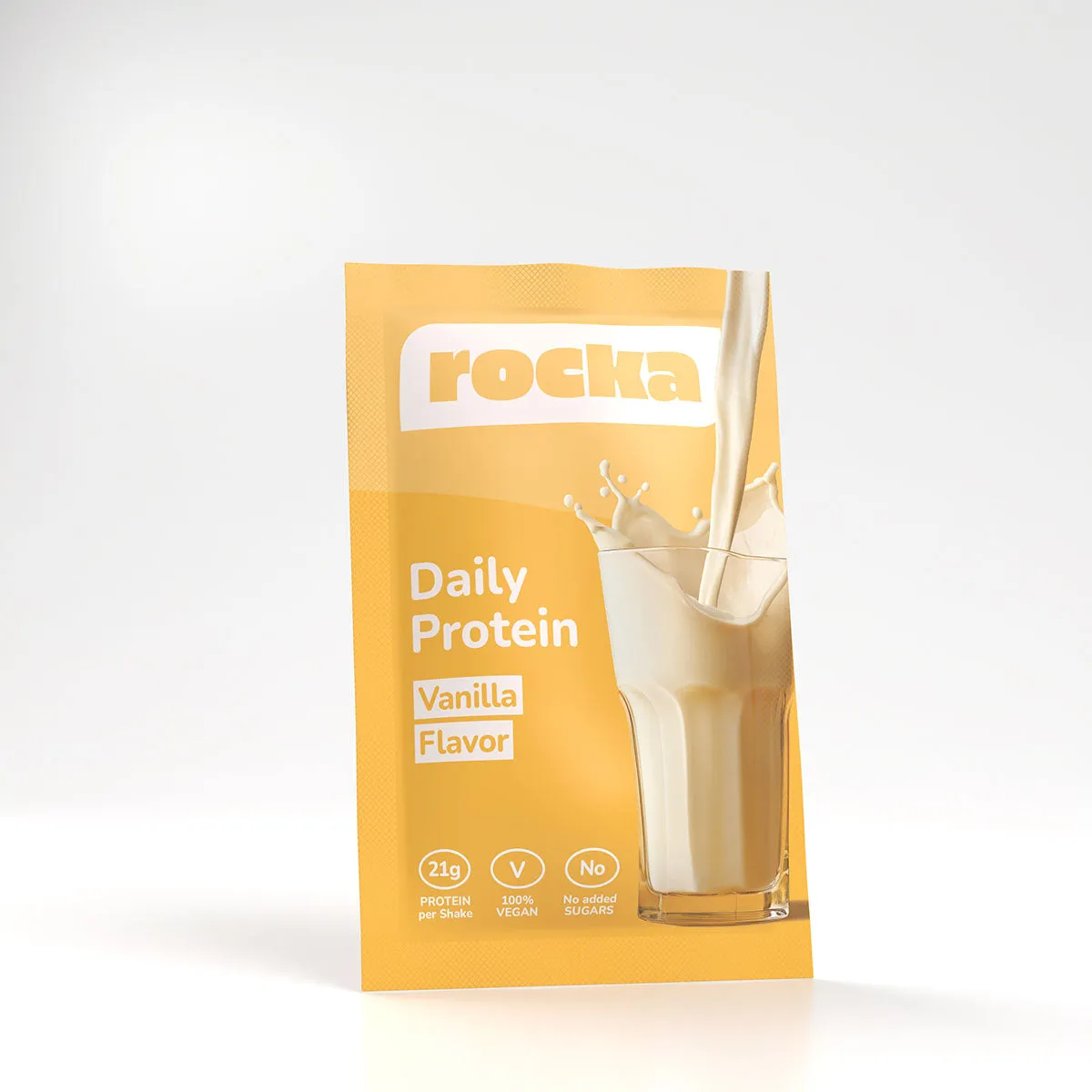 Rocka Nutrition Daily Protein Probe Chocolate 30 g cremig