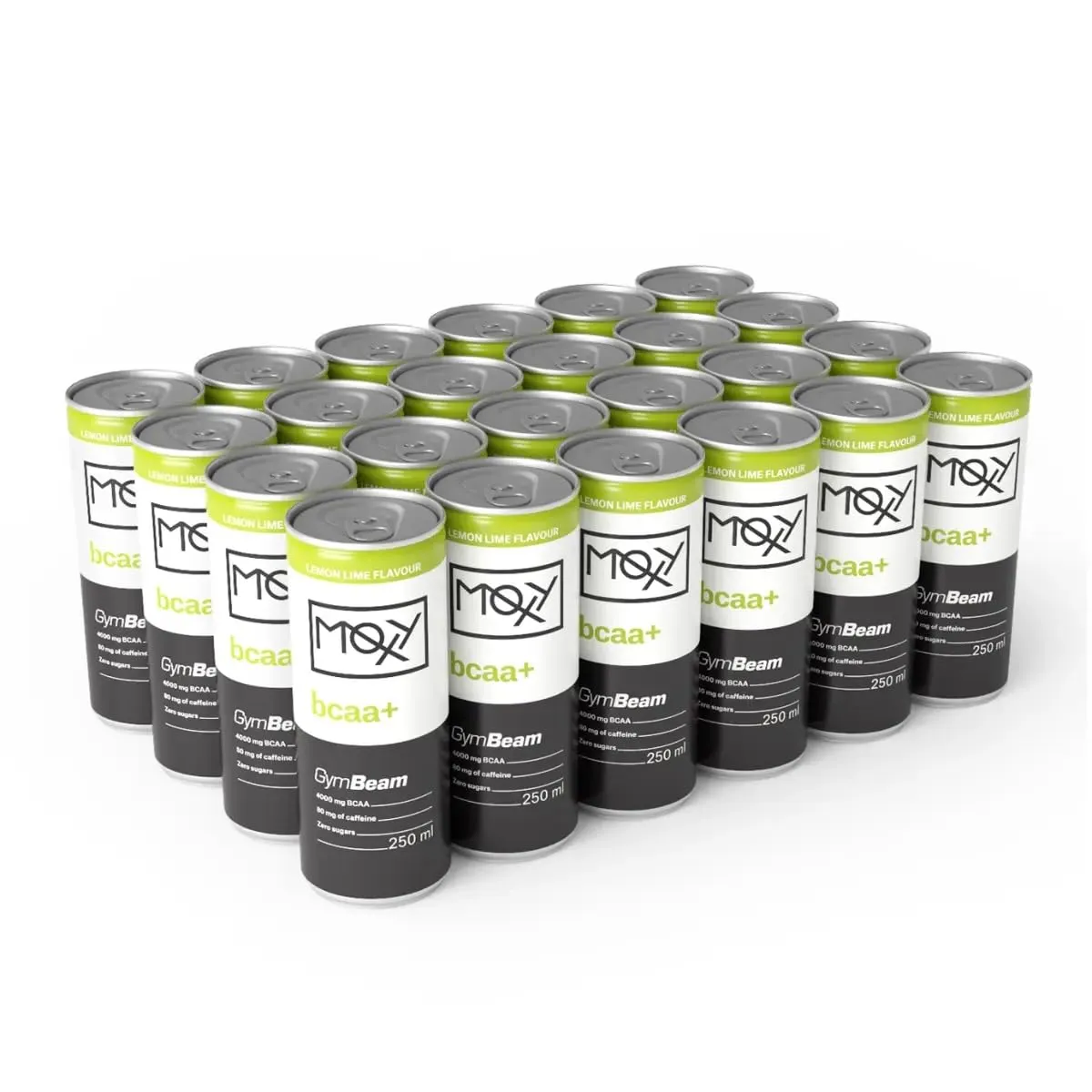 GymBeam MOXY BCAA+ Drink Dose 250 ml Zitrone Limette