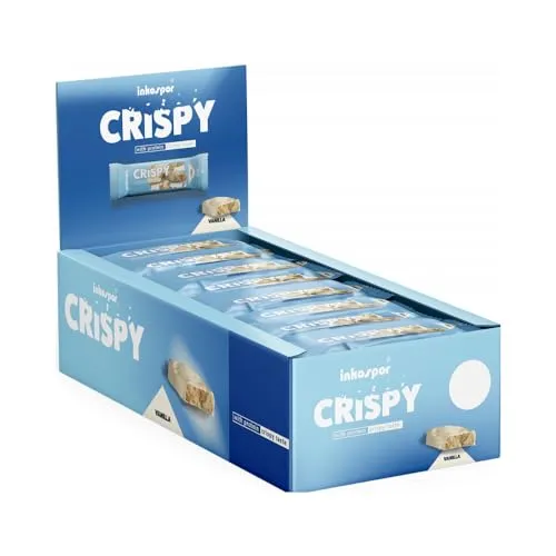 Inkospor Active Crispy White Chocolate Riegel Erdbeere 24x35g