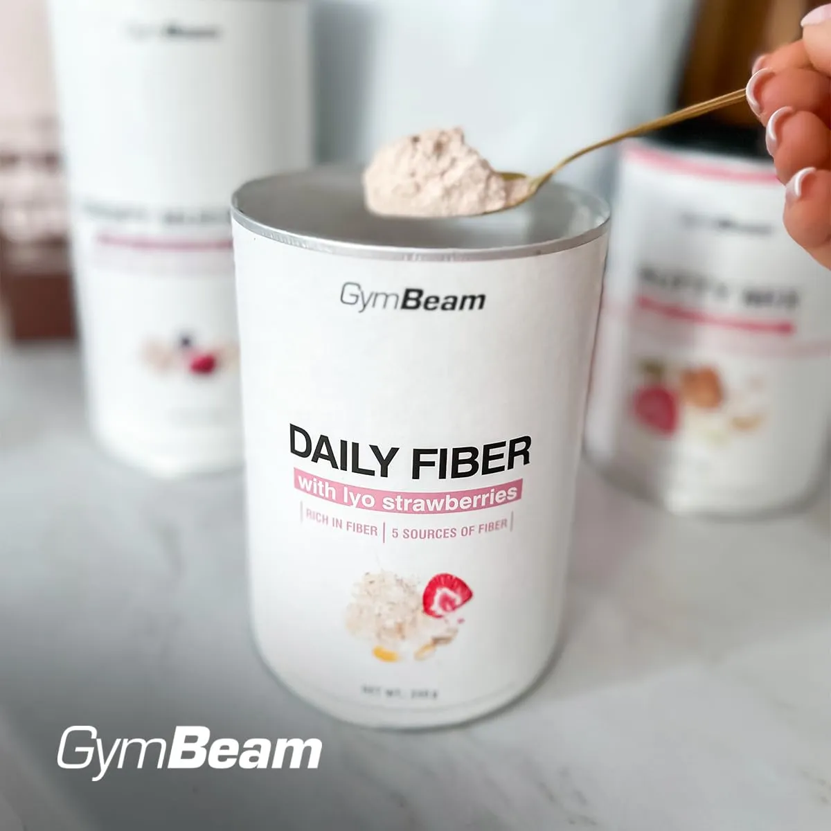 GymBeam Daily Fiber Ballaststoff Pulver 240 g