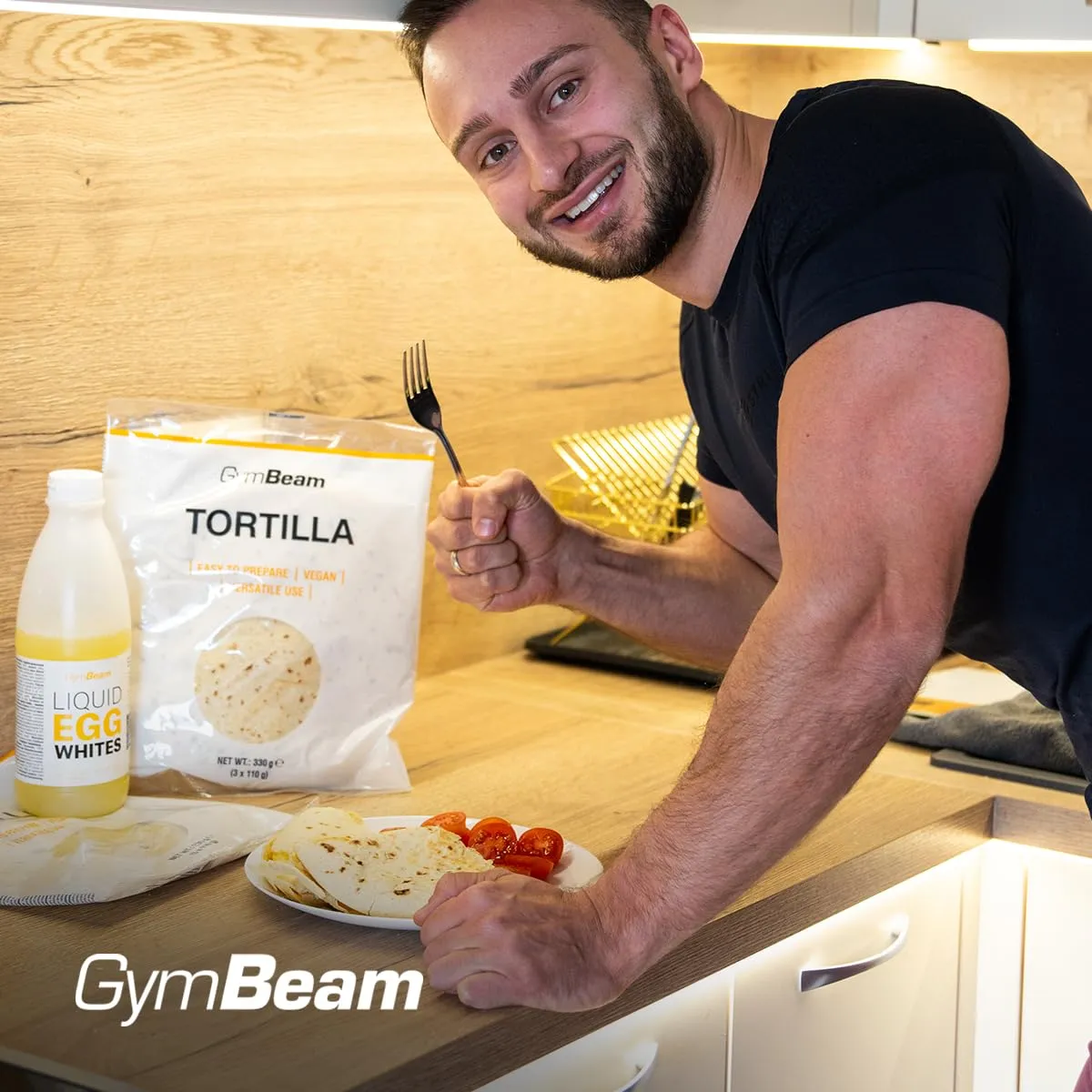 GymBeam Tortilla Wraps 330g Weizen vegan