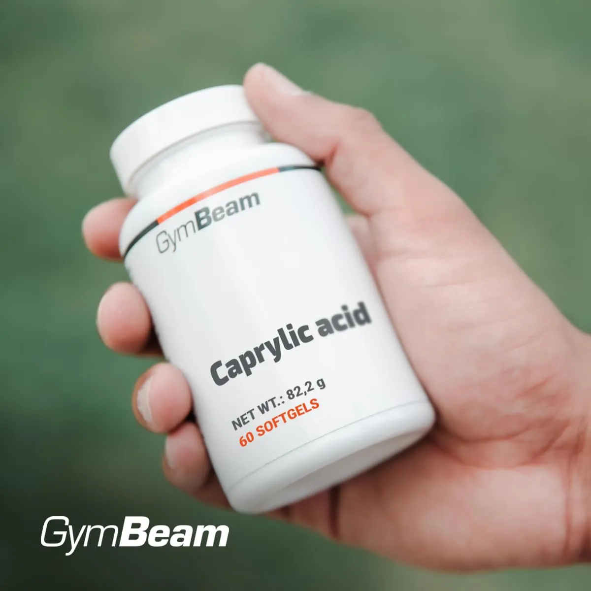 GymBeam Caprylsäure Kapseln 1200mg MCT Keto