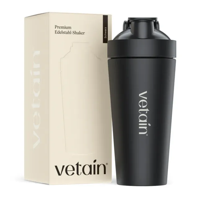 Vetain Edelstahlshaker Shaker gratis Metall